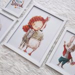 تابلو 4 تکه کودک فانتزی کد 0015 - تصویر 3