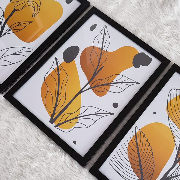 3 تابلو سه عددی زیبا و مینیمال کد 0271 - تصویر 3