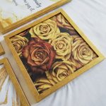 تابلو 5 تکه طلایی لاکچری کد 0269 - تصویر 4