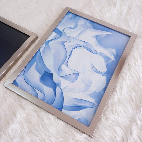 تابلو 6 تکه مدرن و خاص به رنگ آبی کد 0278 - تصویر 4