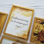 تابلو 5 تکه طلایی لاکچری کد 0269 - تصویر 3