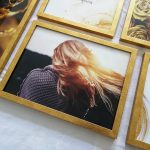 تابلو 5 تکه طلایی لاکچری کد 0269 - تصویر 2