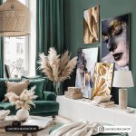 تابلو 4 تکه جذاب و مدرن کد 0291