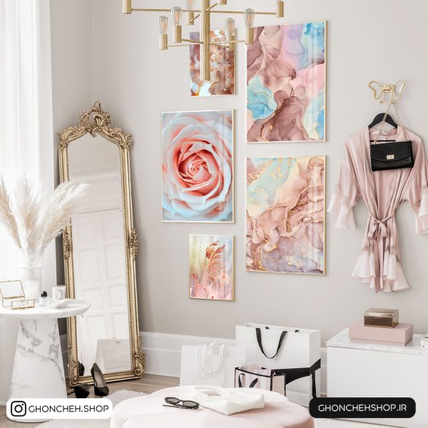 تابلو 5 تکه جذاب و ملیح کد 0293 - تصویر 1