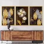 تابلو سه عددی جذاب و شیک 0306 - تصویر 2