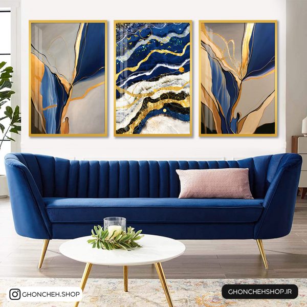 تابلو سه عددی فوق العاده لاکچری کد 0308 - تصویر 1