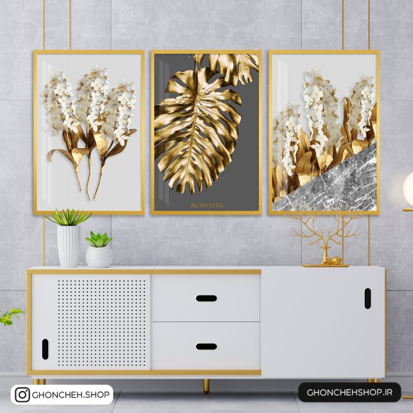 0309 تابلو سه عددی جذاب و مدرن کد 0309 - تصویر 1