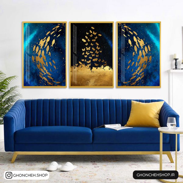 تابلو سه عددی پرطرفدار طلایی کد 0315 - تصویر 1