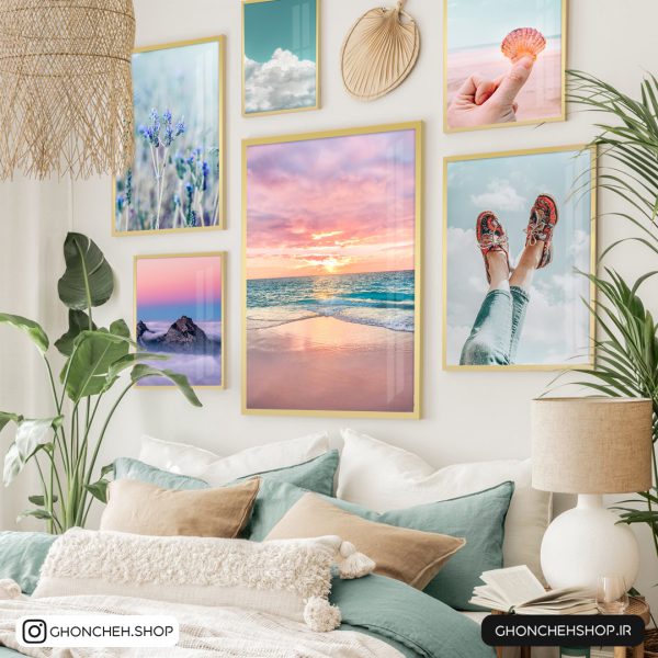 0321 تابلو 6 تکه خیلی خوشگل کد 0321 - تصویر 1