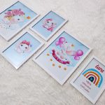 تابلو 4 عددی دخترونه فیلی کد 0016 - تصویر 2