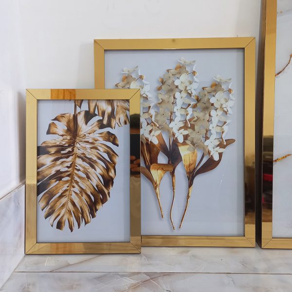 تابلو 5 تکه وان یکاد طلایی کد 0322 - تصویر 7