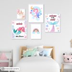 تابلو 5 عددی پرنسسی کد0018