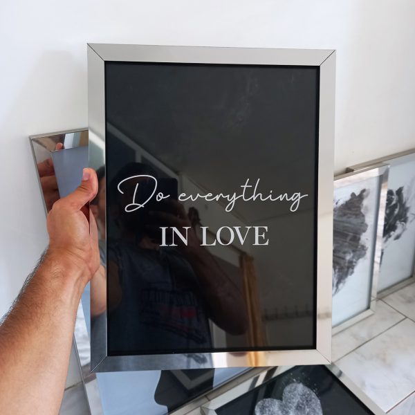 تابلو 5 تکه جذاب سیاه و سفید کد 0335 - تصویر 5