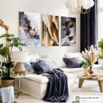 تابلو 4 تکه جذاب و مدرن کد 0291 - تصویر 3