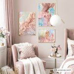 تابلو 5 تکه جذاب و ملیح کد 0293 - تصویر 3