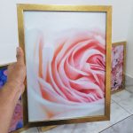 تابلو 6 تکه مدرن و خاص به رنگ صورتی و آبی کد 0283 - تصویر 6