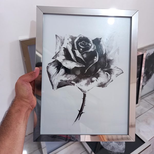 تابلو 5 تکه جذاب سیاه و سفید کد 0335 - تصویر 6