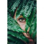 تابلو 8 تکه جذاب سبز و قهوه ای کد 0305 - تصویر 4