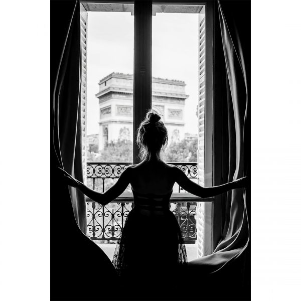 تابلو 7 تکه فوق العاده جذاب طوسی، مشکی و صورتی کد 0312 - تصویر 5