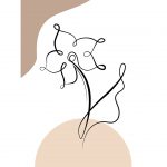 تابلو  7 تکه فوق العاده جذاب قهوه ای و کرمی 0314 - تصویر 2