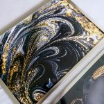 تابلو سه عددی جذاب مشکی طلایی 0311 - تصویر 5