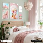 تابلو 5 تکه رویایی و جذاب کد 0369