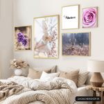 تابلو 5 تکه مدرن و آرامش بخش کد 0372