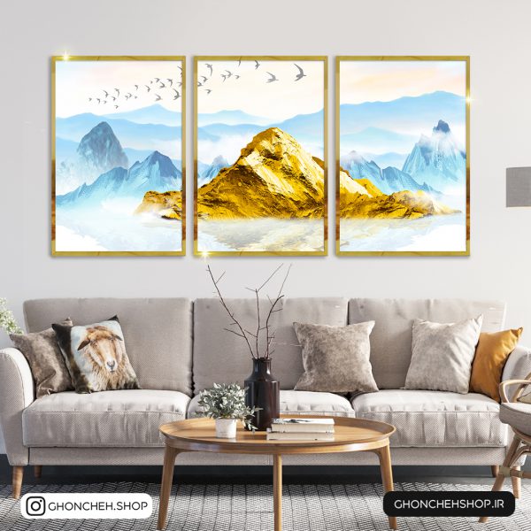 تابلو سه تکه خاص کد 0387 - تصویر 1