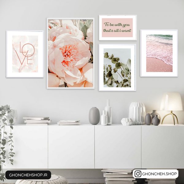 0399 تابلو 6 تکه جذاب و زیبا کد 0399 - تصویر 1