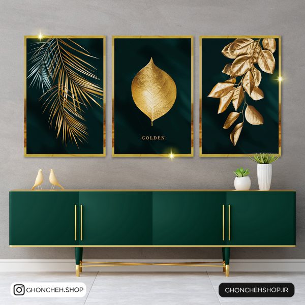 0400 تابلو سه تکه فوق العاده زیبا کد 0400 - تصویر 1