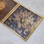 تابلو سه تکه لاکچری و خاص کد 0347 - تصویر 2