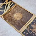 تابلو سه تکه لاکچری و خاص کد 0347 - تصویر 3