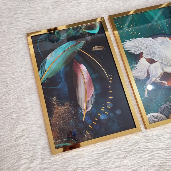 تابلو سه تکه مدرن کد 0390 - تصویر 4