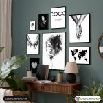 تابلو 8 تکه جذاب کد 0421