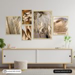 تابلو 5 تکه خاص کد 0426