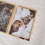 تابلو سه تکه آیه الکرسی کد 0409 - تصویر 3