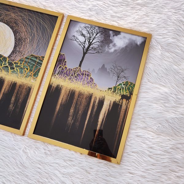 تابلو سه عددی مدرن کد 0417 - تصویر 2