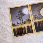 تابلو سه عددی مدرن کد 0417 - تصویر 4