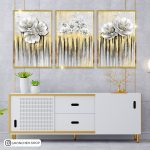 تابلو سه عددی مدرن کد 0441 - تصویر 3