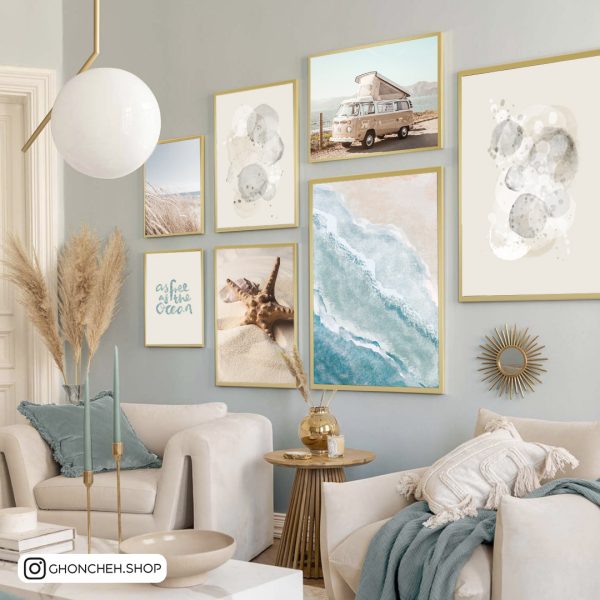 1737 تابلو هفت عددی دریایی کد 0444 - تصویر 1