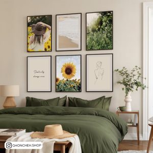 تابلو 6تکه طبیعت جذاب کد 0450