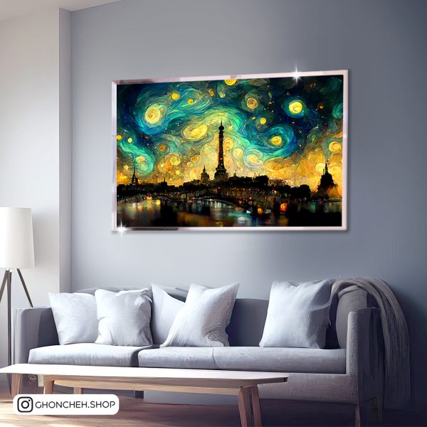 1817 تابلو تک سبک نقاشی کد 0460 - تصویر 1