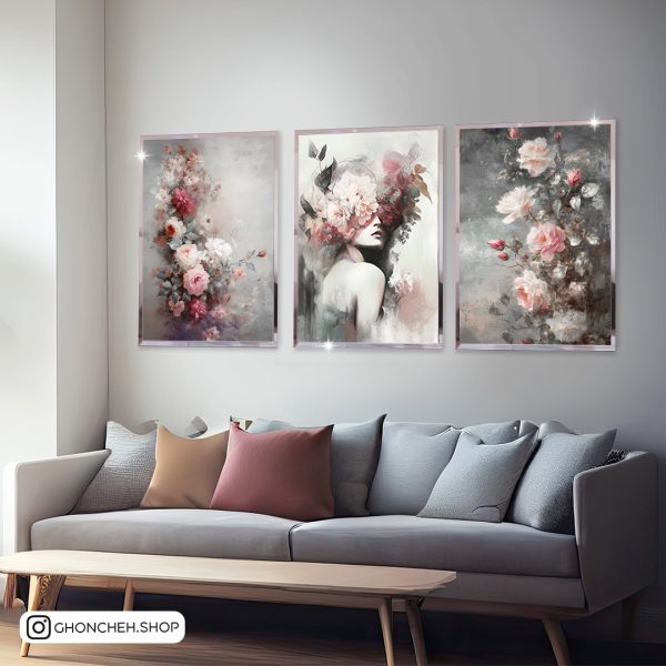 تابلو سه تکه خاص کد 0489 - تصویر 1